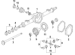 1998 Chevy Express 3500 Pinion Washer Diagram - 3977345