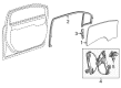 2011 Chevy Volt Weather Strip Diagram - 22906080