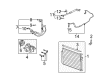 2009 Saturn Vue A/C Compressor Diagram - 19130316