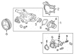 2014 Chevy Volt Thermostat Gasket Diagram - 55561627