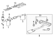 GMC Terrain Exhaust Hanger Diagram - 23471501