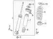 2020 Buick Regal Sportback Shock Absorber Diagram - 84568545