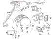 2020 Chevy Malibu Fuel Filler Housing Diagram - 84031932