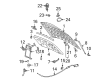 2002 Cadillac DeVille Lift Support Diagram - 25660327