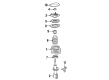 1991 Oldsmobile 98 Coil Springs Diagram - 22076866