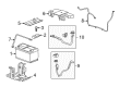 Chevy Camaro Battery Cable Diagram - 22886822