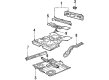 Pontiac Floor Pan Diagram - 90244798