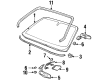 2007 Cadillac SRX Side View Mirrors Diagram - 15850531