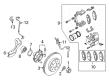 2007 Chevy Aveo Brake Shoe Diagram - 19143174