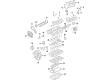 2007 Cadillac XLR Head Gasket Diagram - 12613034