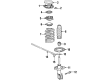 1998 Buick LeSabre Coil Spring Insulator Diagram - 22119701