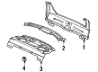 1998 Cadillac DeVille Floor Pan Diagram - 12372415