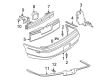 2005 Chevy Impala Bumper Diagram - 12335487