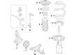 2020 Buick Regal Sportback Sway Bar Kit Diagram - 84144882