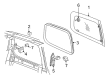 Chevy Uplander Weather Strip Diagram - 10353838