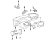 Buick Skylark Air Bag Sensor Diagram - 16168859