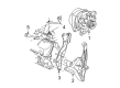 1997 Chevy Venture Alternator Bracket Diagram - 24503608