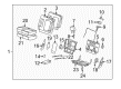 2010 Saturn Vue Seat Cushion Pad Diagram - 96839487