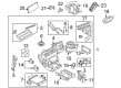 2008 Saturn Astra Cabin Air Filter Diagram - 13175554