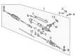 2002 Buick Regal Rack And Pinion Diagram - 26079915