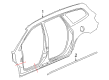 2011 Buick Enclave Door Seal Diagram - 10372799