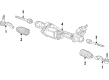 2016 Cadillac CTS Rack And Pinion Diagram - 84591547