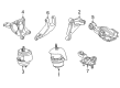 Chevy Engine Mount Bracket Diagram - 20825891