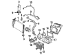 1986 Buick Skyhawk A/C Idler Pulley Diagram - 6580042