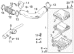 2002 Chevy Tracker Air Filter Box Diagram - 30027111