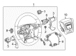 2015 GMC Sierra 1500 Steering Wheel Diagram - 84483782