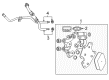 2014 Chevy SS Cooling Hose Diagram - 92263780