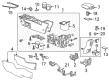 2014 Buick Verano Center Console Diagram - 23506624