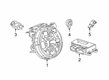 Cadillac Escalade ESV Air Bag Sensor Diagram - 13525285