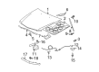 Cadillac CTS Hood Latch Diagram - 25664742