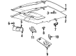 1996 Cadillac Eldorado Door Handle Diagram - 3635656