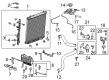 2023 Chevy Camaro Thermostat Housing Diagram - 12678784