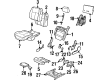 2001 Oldsmobile Aurora Engine Wiring Harness Connector Diagram - 12085536