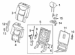 2024 Cadillac XT6 Seat Cushion Pad Diagram - 84719847