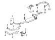 2010 Hummer H3T Exhaust Heat Shield Diagram - 93355794