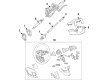 2020 Cadillac CT4 Steering Shaft Diagram - 23417158