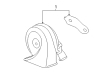 Chevy Captiva Sport Horn Diagram - 84535268