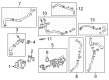 Cadillac CT5 Coolant Pipe Diagram - 55503531