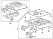 2021 Cadillac Escalade ESV Throttle Body Diagram - 40009078