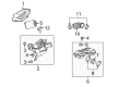 2007 Hummer H3 Air Filter Box Diagram - 25823125