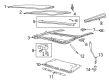 2017 Chevy SS Weather Strip Diagram - 92237346