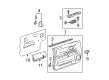 2004 GMC Canyon Mirror Switch Diagram - 15205243