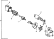 Chevy Metro Starter Brush Diagram - 96063619