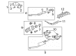 2009 Saturn Outlook Muffler Diagram - 25980635