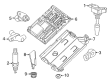 2022 Cadillac XT6 Spark Plug Diagram - 12646780