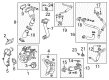 2019 Cadillac XTS Coolant Pipe Diagram - 12621876